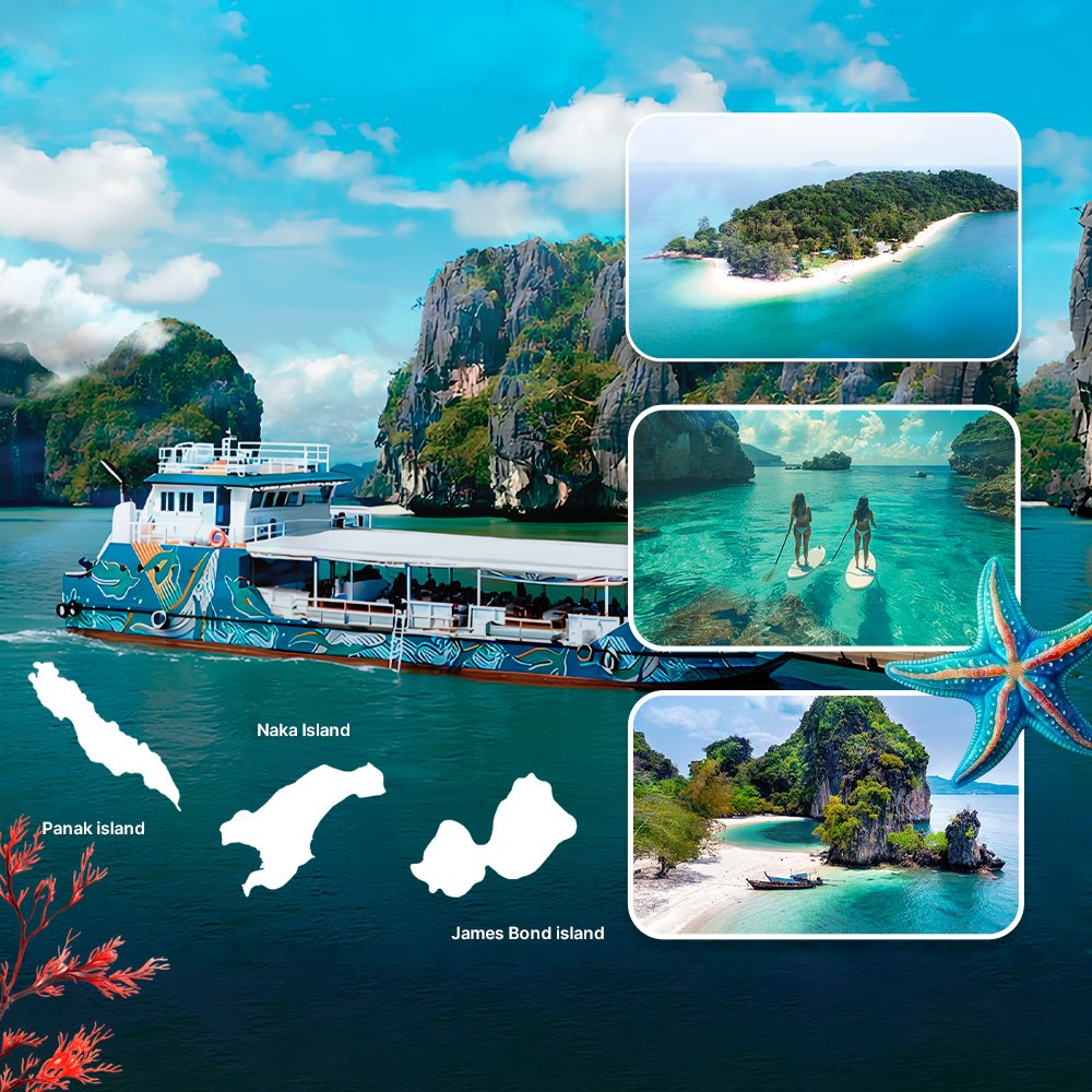 James Bond Islands by Luxury Cruise “Seanery”