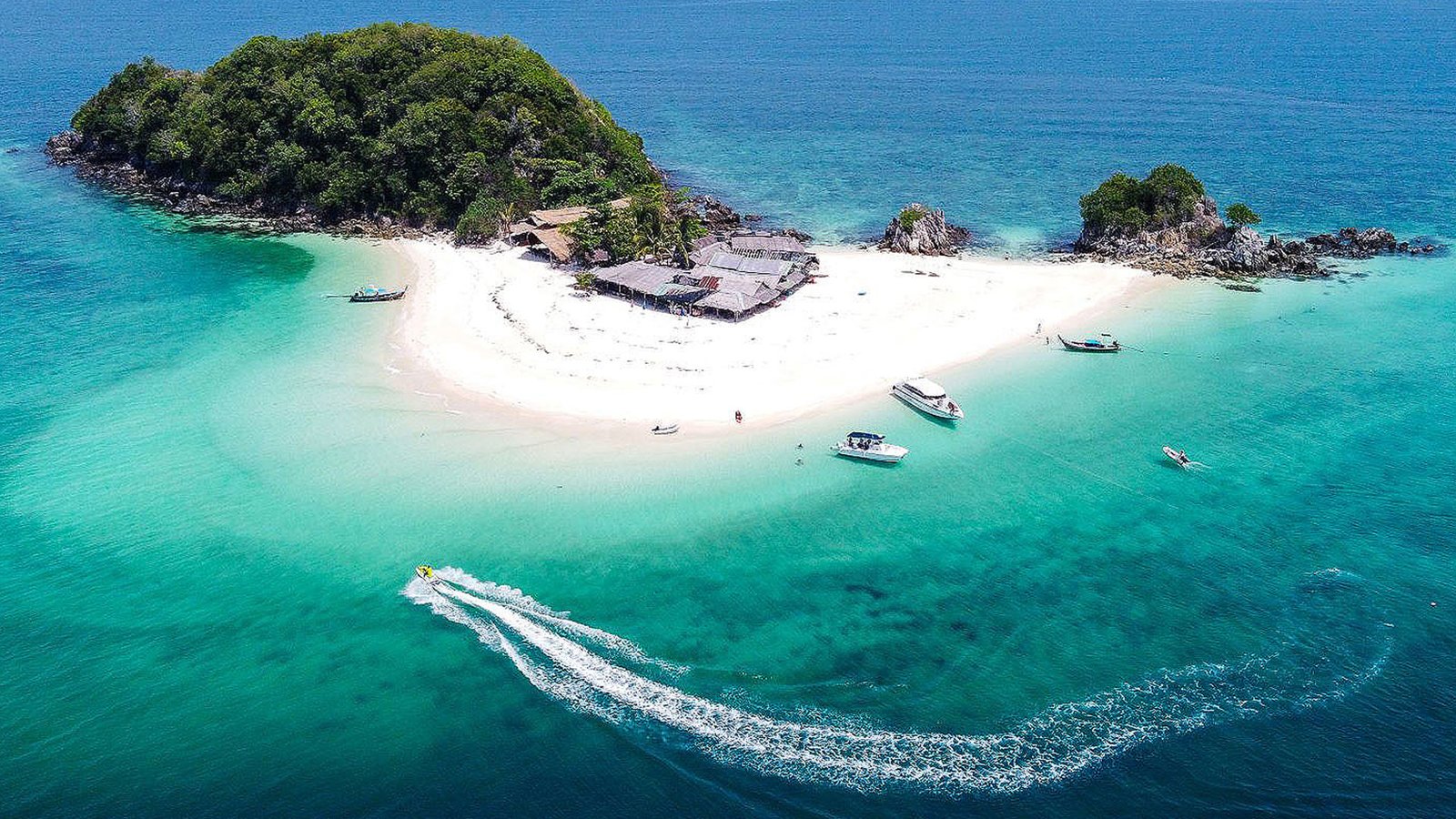 Острова Пхи Пхи с поздним выездом на скоростном катамаране