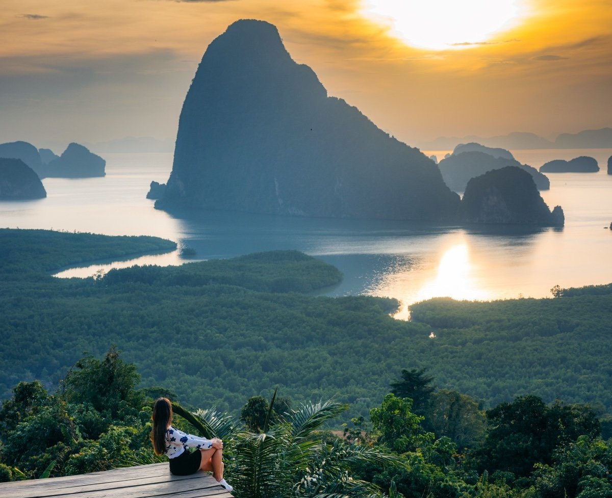 Sunrise in Phang Nga